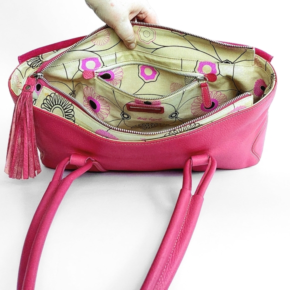 Hot Pink Billy Bag London Sachel - Picture 11 of 14